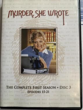 Murder, She Wrote: S1 Disc3 Episodes 15-21 Dvd #71